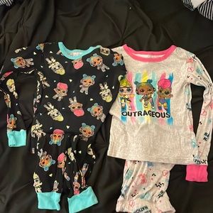 LOL Surprise girls pajama set size 10